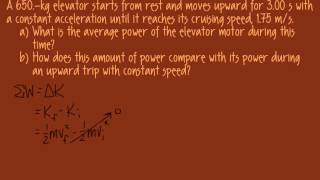 Honors Physics - Power (2014)