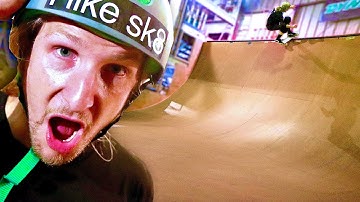 TODAY I LEARNED ROCK TO FAKIE ON A VERT RAMP?!