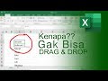 Bagaimana Cara Mengatasi Rumus Tidak Bisa Ditarik Kebawah / Disable Drag & Drop?