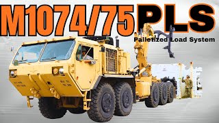 EPISODE 16 The Oshkosh  M1074 and M1075 U S ARMY Palletized Load System PLS trucks