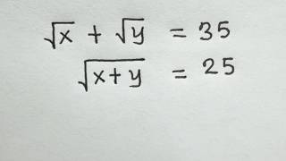 Can you solve for x and y in this nice algebra equation | Math Olympiad Mathematics