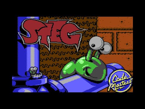 Commodore 64 Longplay - Steg the Slug