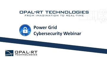 Power Grid Cybersecurity Webinar