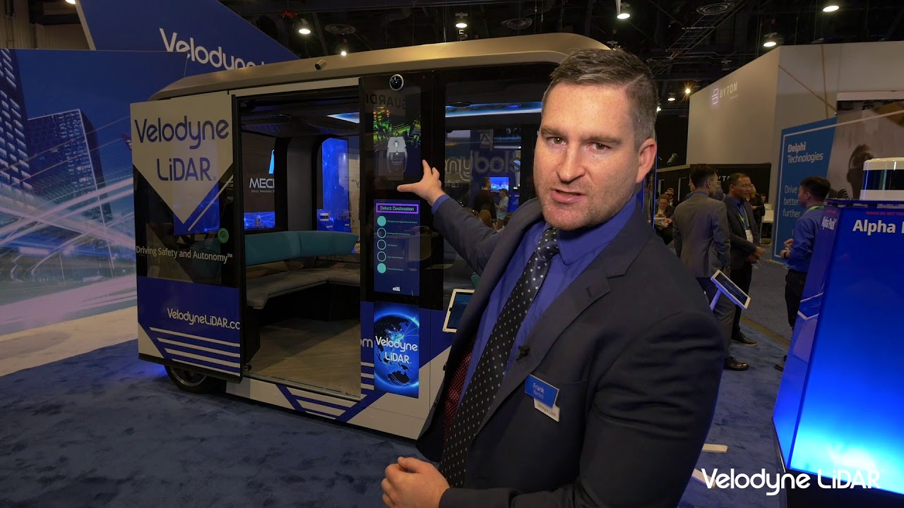Olli Autonomous Shuttle Powered by Velodyne Lidar