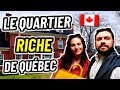 Le quartier le plus riche de qubec  canada 