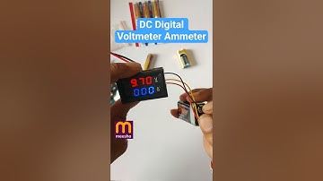 Digital Voltmeter Ammeter | DC 100V 50A LED Amp Volt Meter With Shunt #shorts #viralshorts