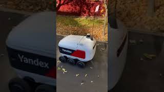 Yandex |the Google of Russia delivery Robot testing 2021