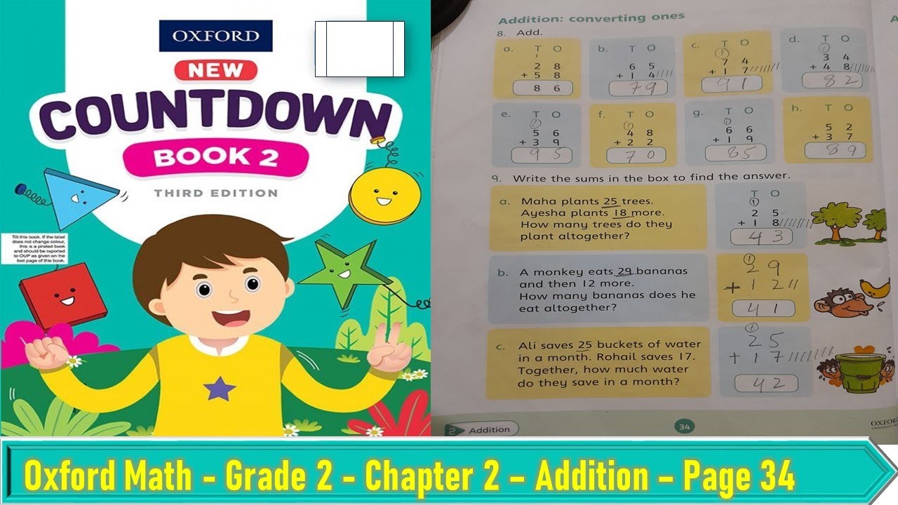 Oxford Grade 2 Math Chapter 2 Addition Page34 Class 2 Maths