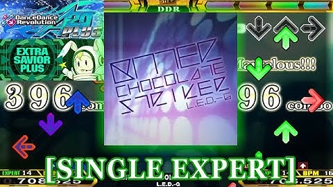 【DDR A20 PLUS】 BITTER CHOCOLATE STRIKER  [SINGLE EXPERT] 譜面確認＋クラップ
