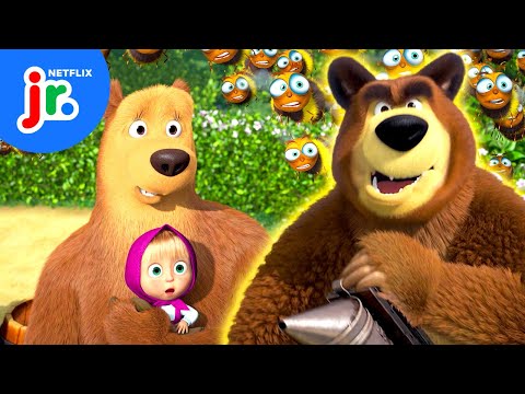 Masha the Beekeeper 🐝 Masha & the Bear | Netflix Jr