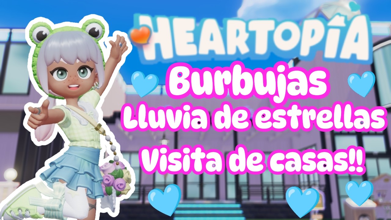 🔴HEARTOPIA BURBUJAS,FRAGMENTOS Y VIVITA DE CASAS // Gameplay Español