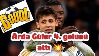 💥 Arda Güler 4. golünü attı #realmadrid