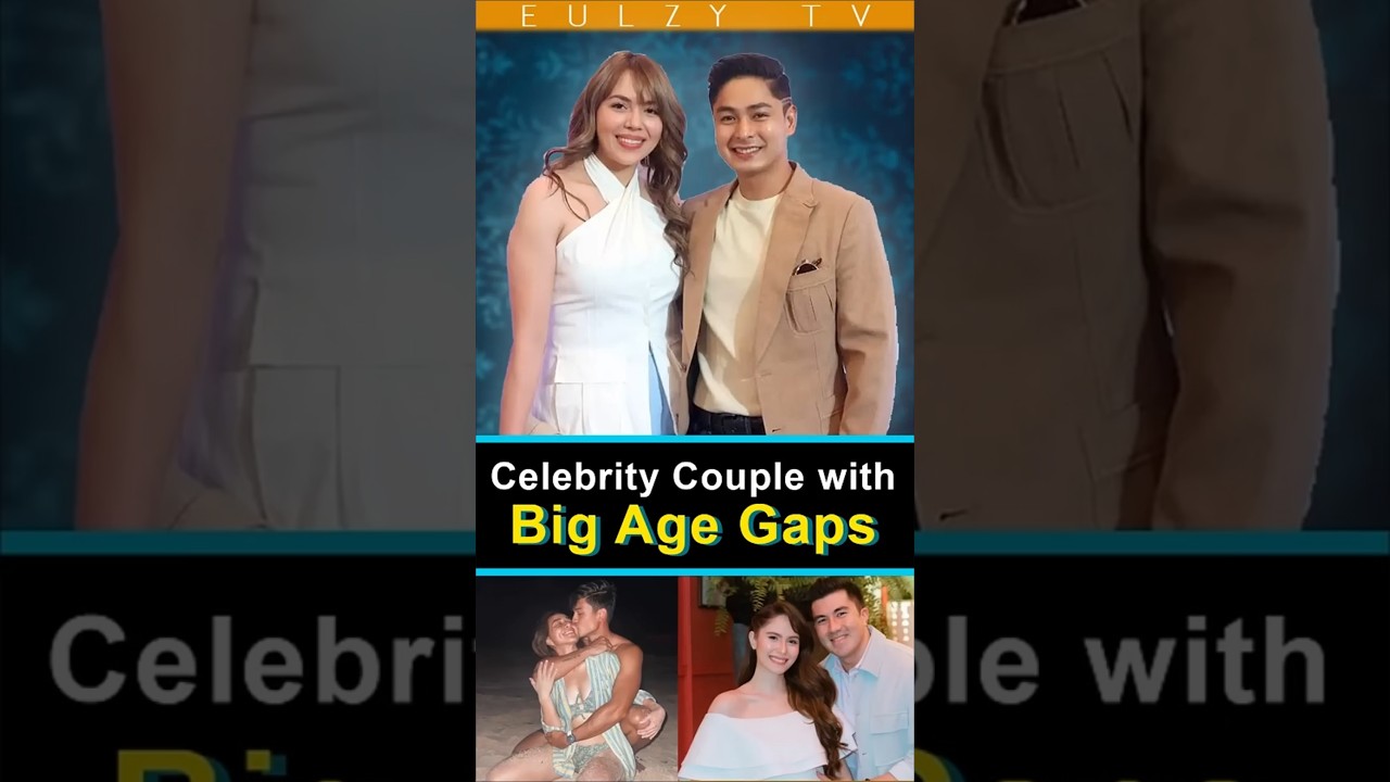 Filipino Celebrity Couple with Big Age gaps #celebrity  #showbiz  #artista  #shorts