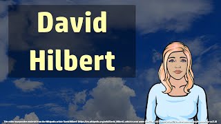 Celebrity David Hilbert - Wikivids (2017) Profile