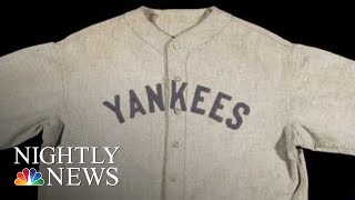 Information Babe Ruth Jersey Expected To Fetch Millions At Auction | NBC Nightly News Guide