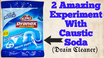 2 Simple Science Experiments With Caustic Soda🔥|| Caustic Soda Experiments || Titli Experiment