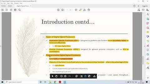 3. DSP Algorithms and Architecture