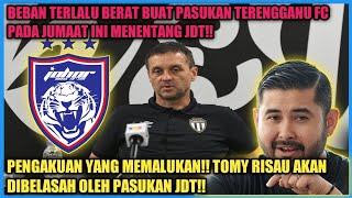 PERLAWANAN BELUM BERMUL!! TOMY SUDAH GEMENTAR DENGAN JDT!! #jdt #jdtfamily #tmj #jdtvsterengganufc