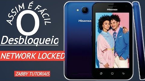 Como desbloqueiar rede de Hisense U605 | How to unlock network on Hisense U605