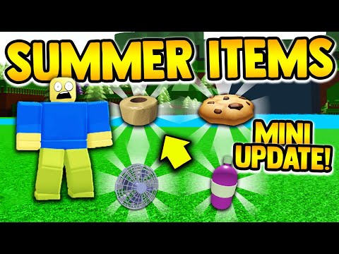 *NEW* MINI UPDATE & SUMMER ITEMS!!☀️| Build a boat for Treasure ROBLOX