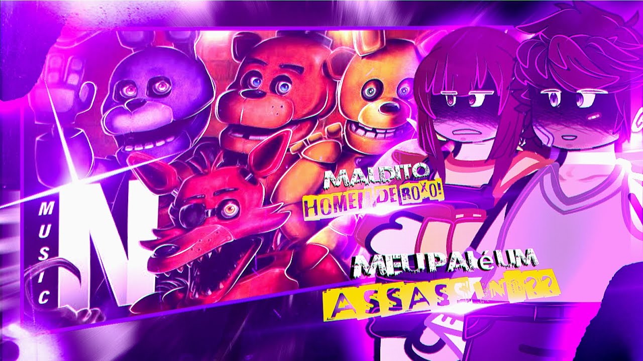 🍕🐻|Five Nights At Freddy's|React to| O Homem de Roxo| Five Nights at Freddy's |Neko