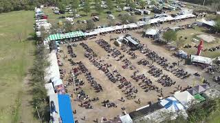 Bikeweek 2023 drone flyover the Cabbage Patch and Cackleberry Campground