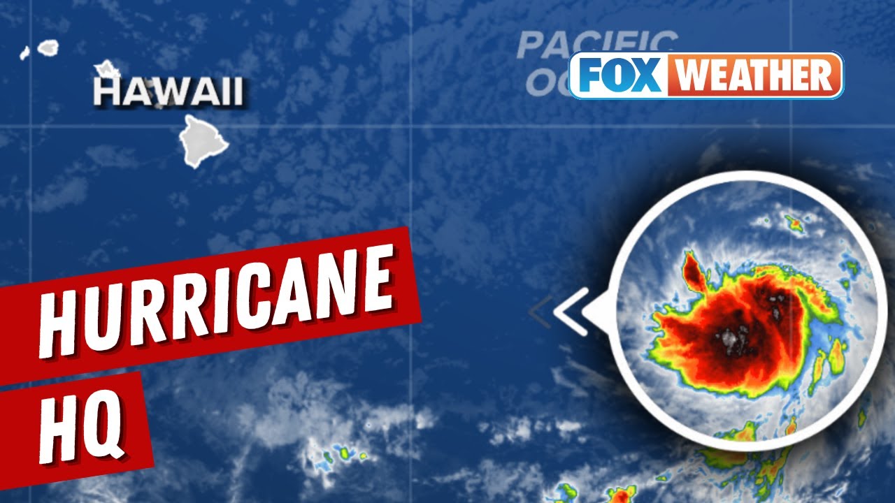 Tropical Depression 1C Forms In Pacific And Tracks Toward Hawaii - YouTube