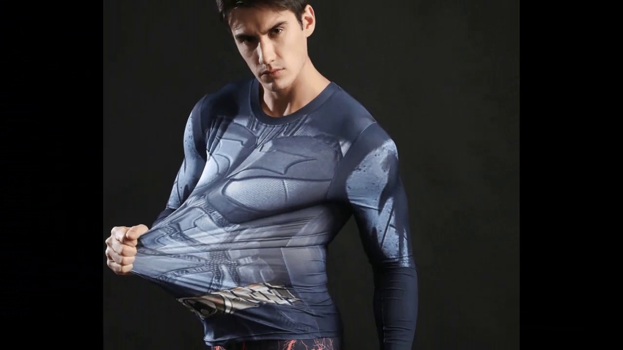 playeras de compresion para hombre