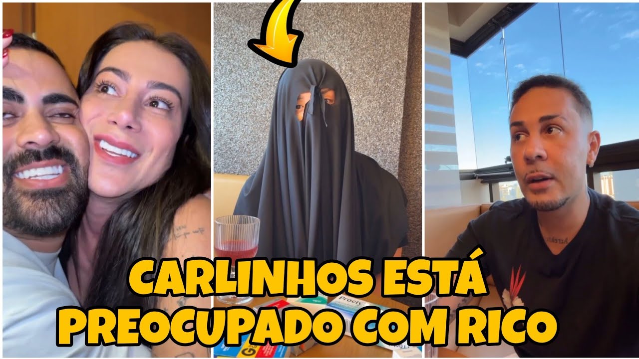 ✅ CARLINHOS MAIA ESTÁ PREOCUPADO COM O QUE RICO FEZ 😱😱😱