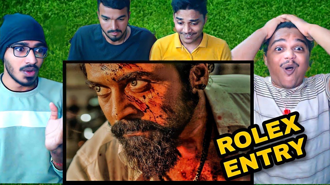 Rolex Entry Scene Reaction | Vikram | Suriya | Suraj Kumar | Shubham Kumar |
