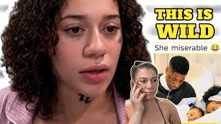 BLUEFACE BM NEVAEH IS DONE ...crashing out + leaving blueface over cheating Update