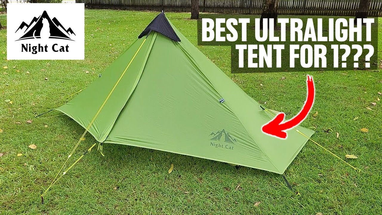 Night Cat 1-Man Tent Review (ULTRALIGHT Trekking Pole Tent)