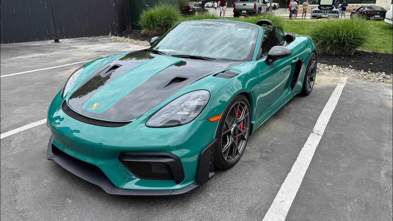 2024 Porsche 718 Spyder RS SOUND & FLY-BY