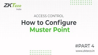 How to Configure Muster Point ZKBio CVSecurity