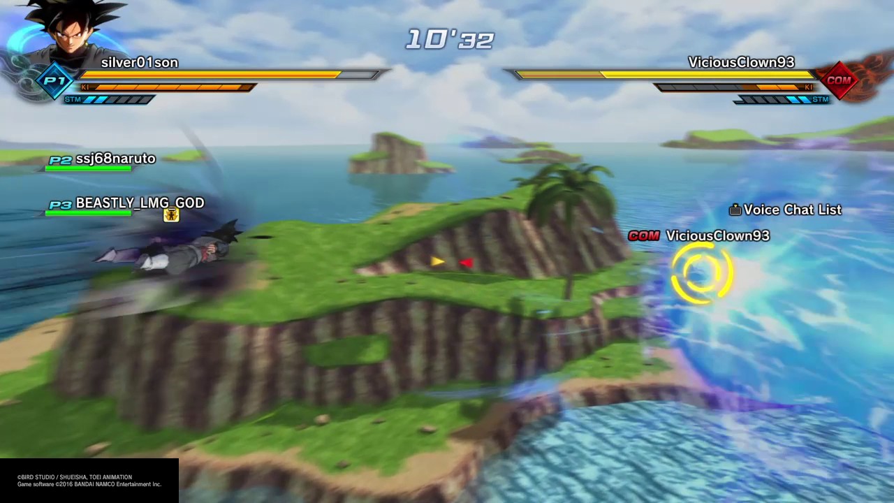 DRAGON BALL XENOVERSE 2 super kamehameha glitch! - YouTube