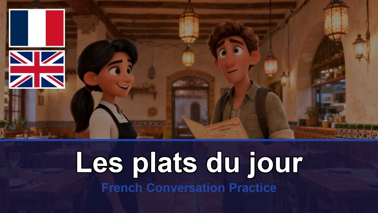 Learn French: Café Conversations | A2-B1 Dialogue Practice