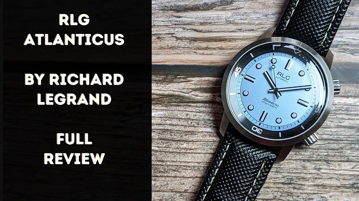 RLG Atlanticus from Richard Legrand Watches, a modern compressor style dive watch, ** FULL REVIEW **