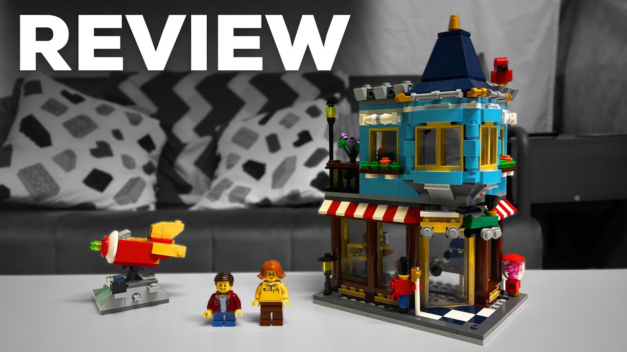 Lego Creator 31105 Townhouse Toy Store (Unboxing & Review)