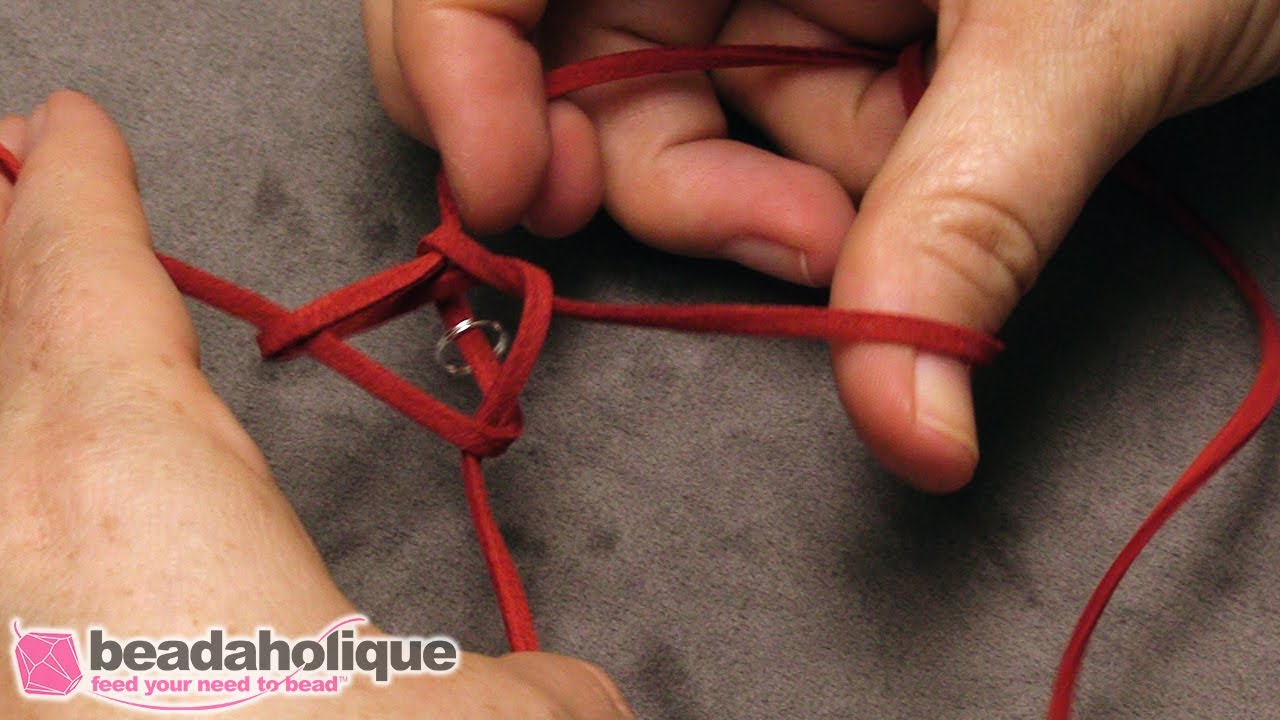 How to Make a Unisex Leather Cord Necklace with Slide Knots