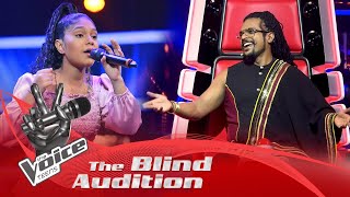 Peeduni Thilasha Pruthugeesi Karaya පතගසකරය Blind Auditions The Voice Teens Sri Lanka