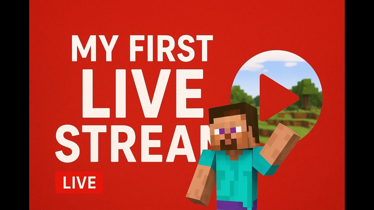 My First Live Stream - YouTube