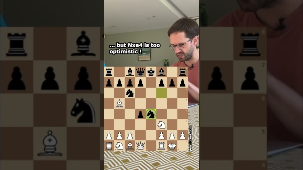 Opening trap against solid Ruy Lopez,Berlin defence 🔥🔥 in 2023