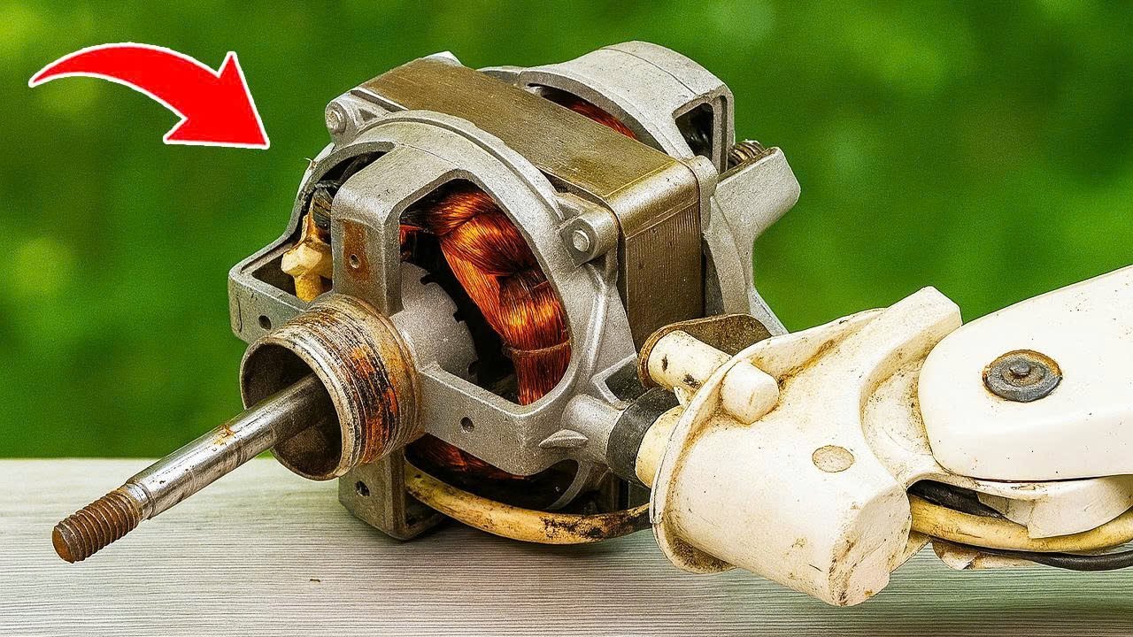 Скрытые способы применения электродвигателя вентилятора! Попробуйте повторно использовать электродв