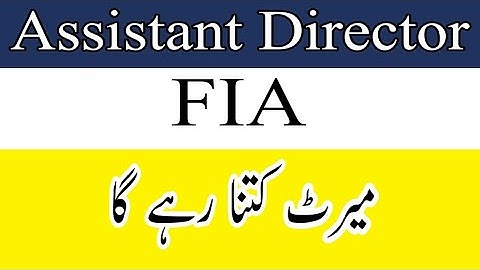 Assistant Director FIA Merit Prediction |AD FIA Merit|AD FIA Expected Merit|Expected Merit AD FIA|