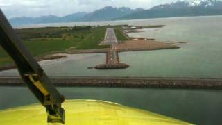 Norwegian Air Ambulance FW - Lufttransport B200 approach ENSK/ Skagen