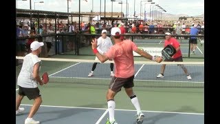 Nationals Pickleball-55+ 5.0 MD BRONZE MEDAL Brian Staub/Steve Dawson v Scott Lennan/Blake Wilcox