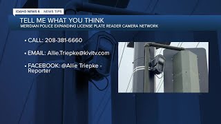 Meridian police are adding dozens of license plate reader cameras citywide