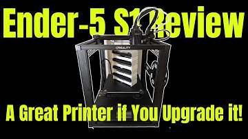 Creality Ender-5 S1 Review  | A Great 3D Printer if You Upgrade it!