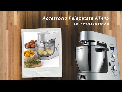 ♨ Accessorio Pelapatate AT445 Kenwood Cooking Chef - YouTube