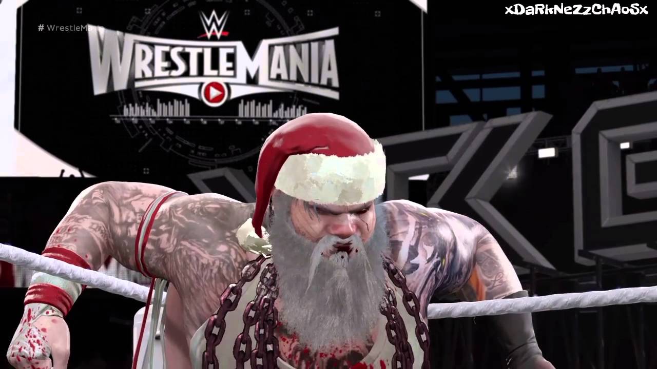 WWE 2K16 - BAD SANTA Entrance ( Christmas Special )